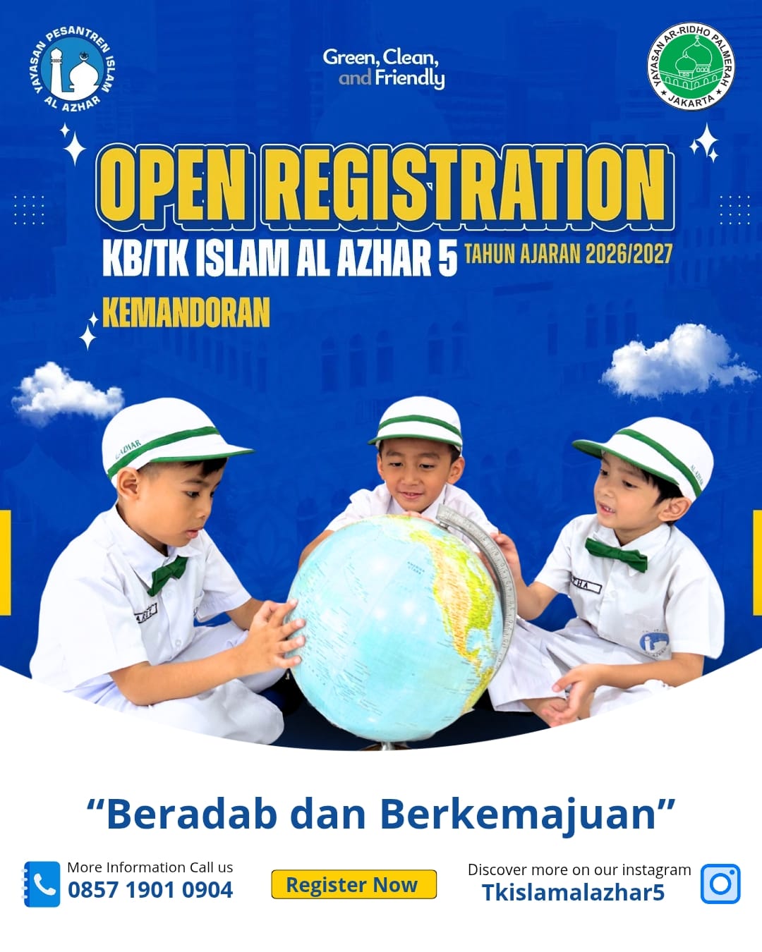 Azhar Kb TODDLER-KB-TK Islam Al Azhar 5 Kemandoran — PMB 2026/2027